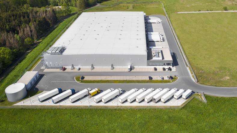 Logistikimmobilie. Logistikimmobilie.